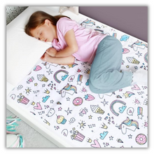 Load image into Gallery viewer, Unicorn Hygge Bed Pad
