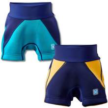 Load image into Gallery viewer, Happy Nappy™ Jammers Navy/Jade & Navy/Yellow
