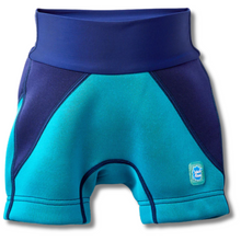 Load image into Gallery viewer, Happy Nappy™ Jammers Navy/Jade & Navy/Yellow