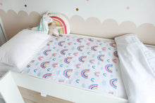 Load image into Gallery viewer, Rainbows Hygge Bed Pad