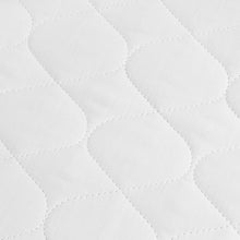 Load image into Gallery viewer, Lynmark Soft Quilted Double Bed Pad with Tucks (White)
