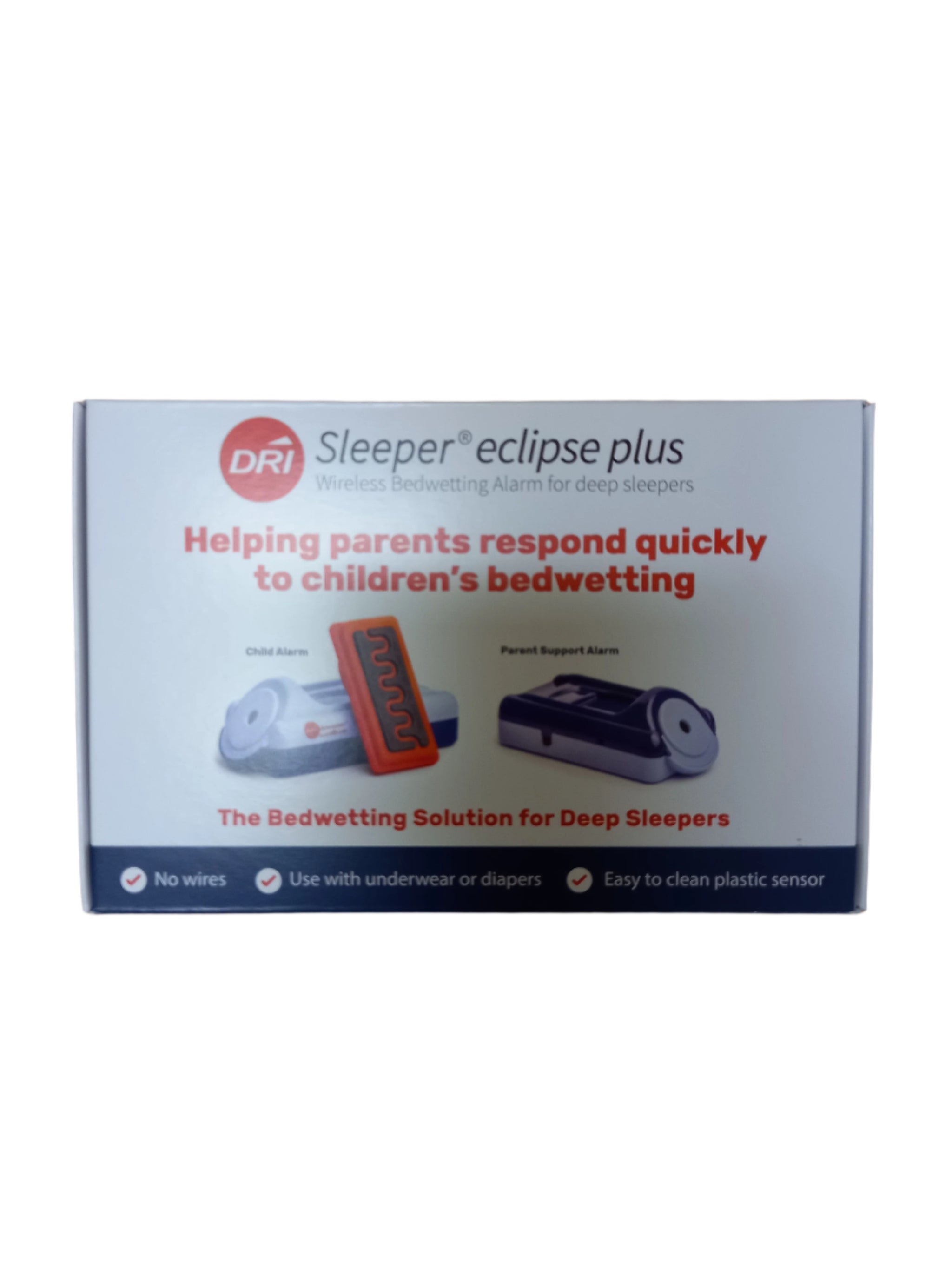 DRI Sleeper Eclipse Bedwetting Alarm for Deep Sleepers | Parental