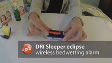 Load and play video in Gallery viewer, video how to use the dri sleeper eclipse bedwetting alarm.

