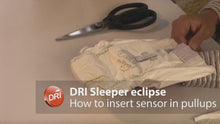 Load and play video in Gallery viewer, video how to use the dri sleeper eclipse bedwetting alarm, how to insert sensor in pullups
