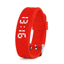 Load image into Gallery viewer, TabTime vibrating alarm reminder watch (red)
