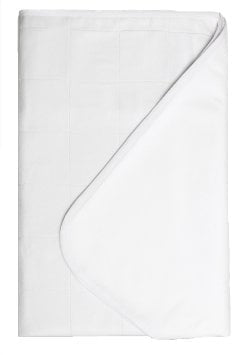 Brolly Sheets waterproof mattress protector with wings (white)